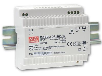 MEAN WELL, LED power supply 100W on DIN rail