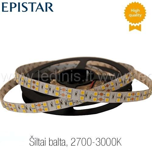 KPU LIGHTING, 28.8W LED juosta 5050 (šiltai balta) (24V)