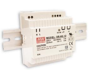 Power suppliers, LED power supply 60W on DIN rail