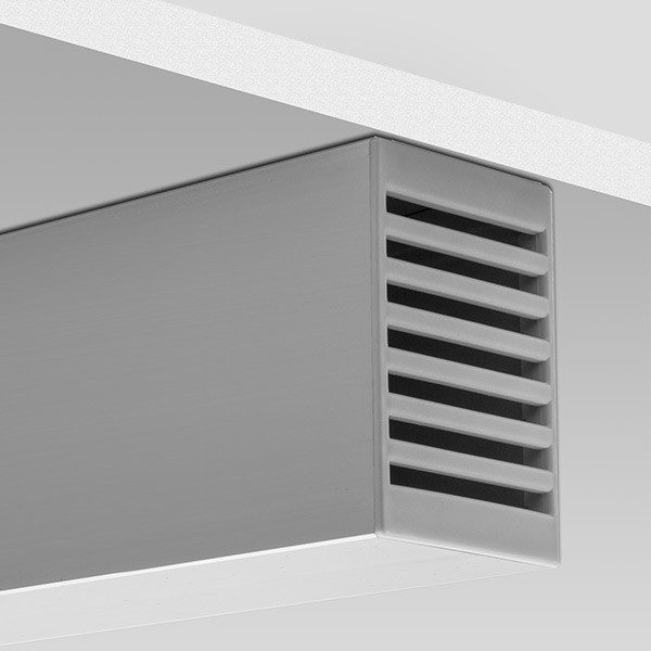 LED profiliai, BOX profilis maitinimo šaltiniui paslėpti (baze šviestuvui) A18009A