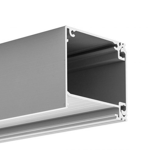 LED profiliai KLUS, IKON sieninis anoduotas led profilis