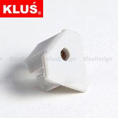 End caps, End Cap PVC 45-Alu with hole