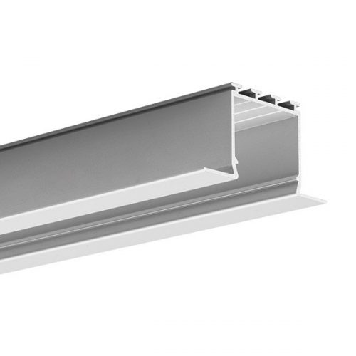 LED profiliai, LARKO įleidžiamas anoduotas led profilis, 22mm pločio A05552A