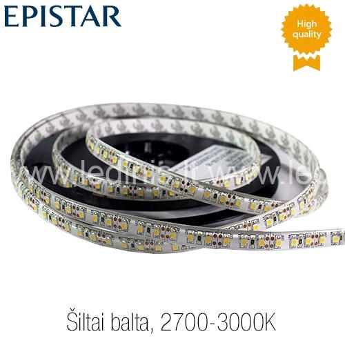 KPU LIGHTING, 9.6W LED strip 3528 (warm white) (24V)