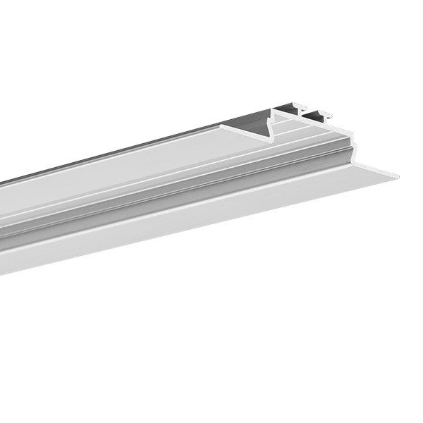 Recessed LED profiles, Opac-30 anodised