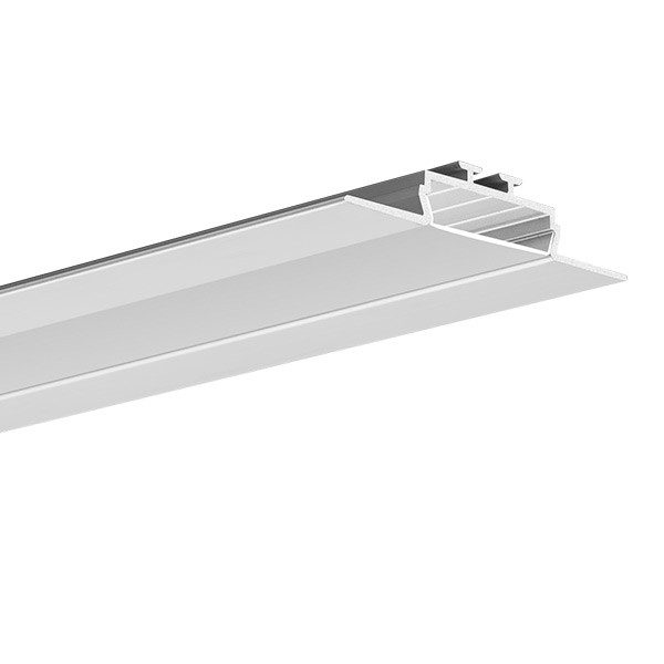 Recessed LED profiles, Opac-30 anodised