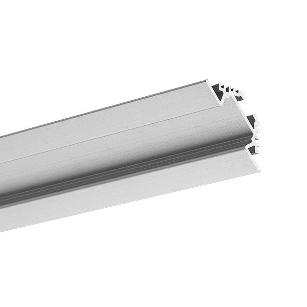 Corner LED profiles, PAC Aluminium anodised
