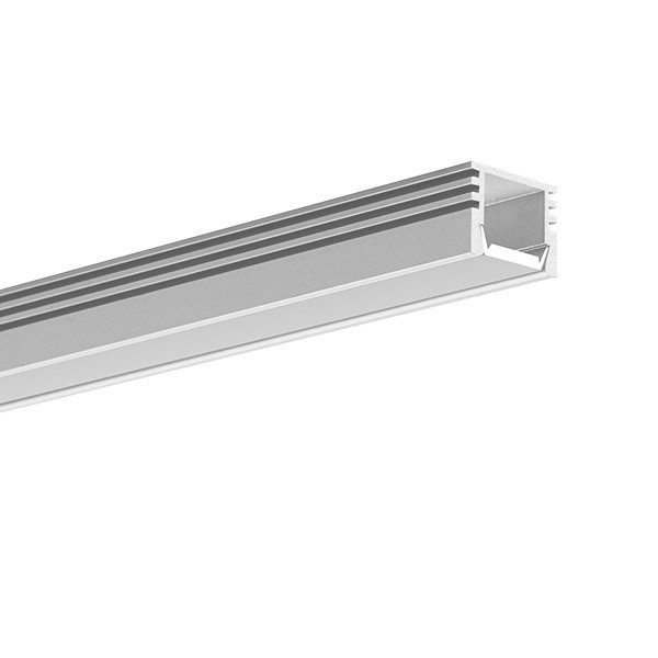 Recessed LED profiles, PDS4 Aluminium anodised