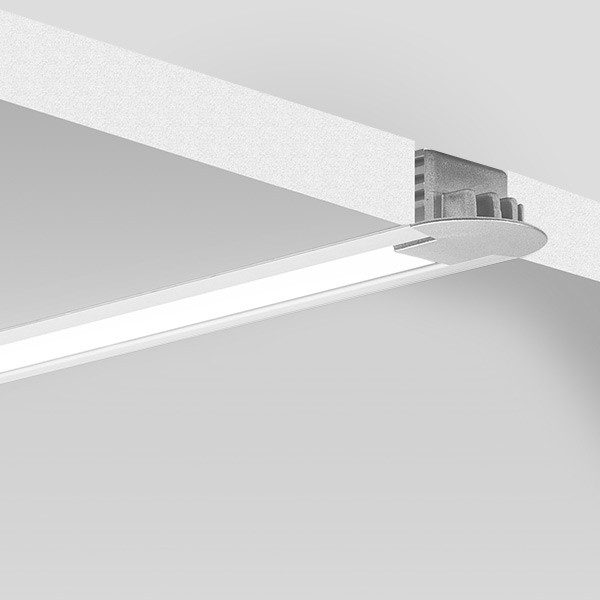 Recessed LED profiles, PDS4-K Aluminium anodised