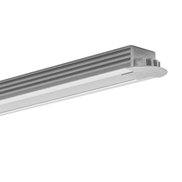 Recessed LED profiles, PDS4-K Aluminium anodised