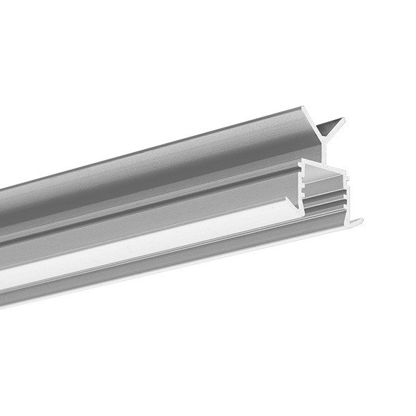 Aluminum profiles, POR anodized, for handrails