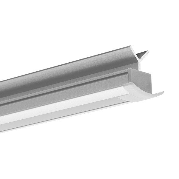 Led profiles for handrails, POR anodized, for handrails