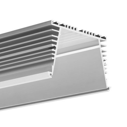 LED profiliai KLUS, SEKOMA įleidžiamas led profilis, 77mm pločio A06595A