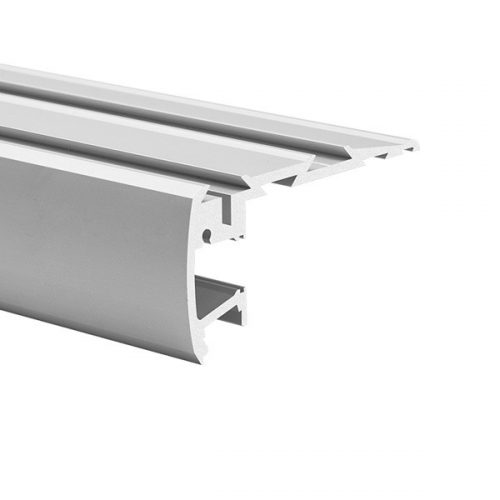 Profiles for stairway lighting, STEP Aluminium