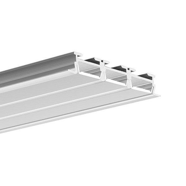 Recessed LED profiles, TRIADA-K Aluminium anodised