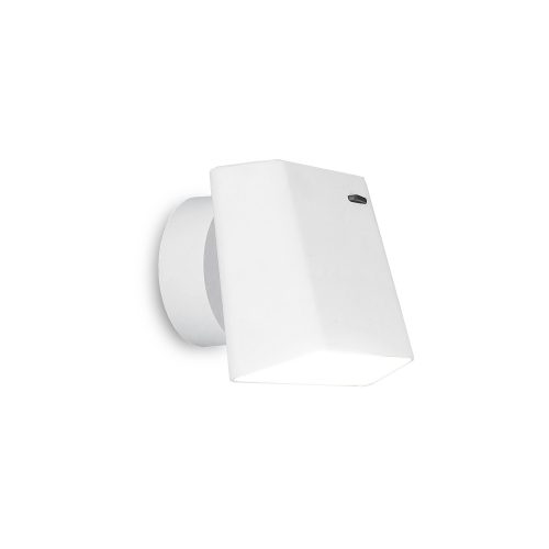 Wall surface lights, White rectangular wall light