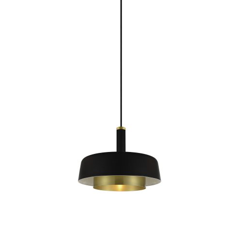 Ineslam, Suspended black and gold light Ø250