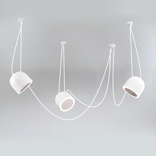 Bedroom lighting, Suspended light DOBO 9037- DOHAR white