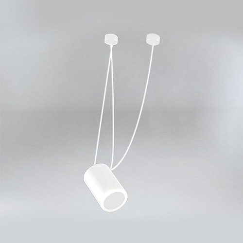 Entertainment and public spaces lighting, White lamp DUBU 9025 DOHAR