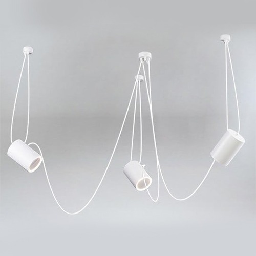 Lighting of business spaces, White lamp DUBU 9027 DOHAR