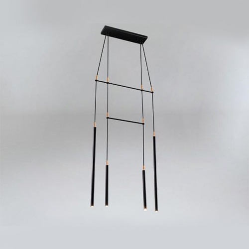 SHILO, Black light with copper-coloured elements ALHA H 9012 DOHAR