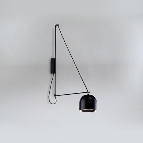 Bedroom lighting, Suspended light kabe 9018 DOHAR black