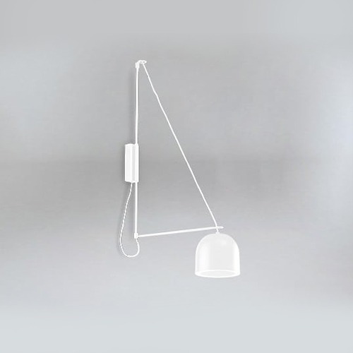 SHILO, Wall light kabe 9018 DOHAR white