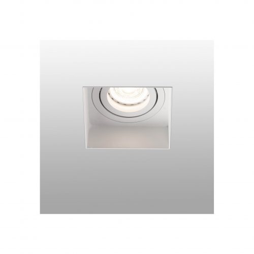 Living room lighting, Recessed frameless directional light HYDE square white