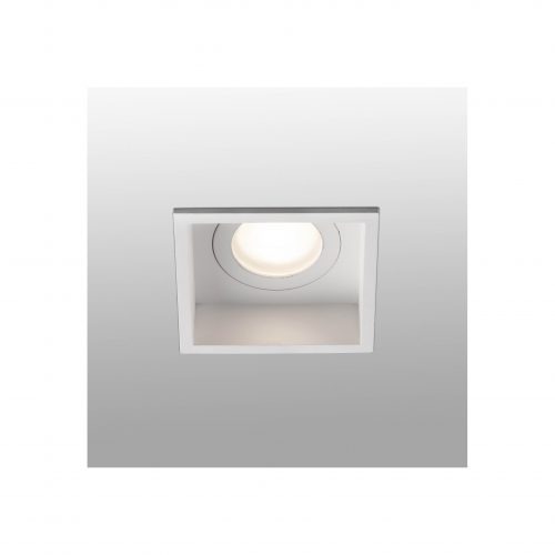 Hotel lighting, Recessed light HYDE square white