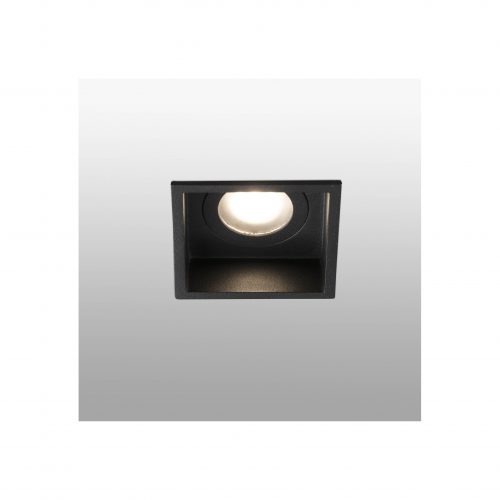 Staircase lighting, Recessed light HYDE square black