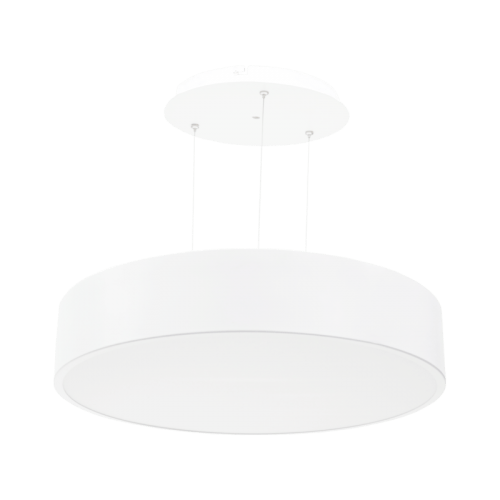 TOPE Lighting, MORA apvalus Juodas/Baltas led šviestuvas DIM 0-10V 3000-6500K UGR<21,5