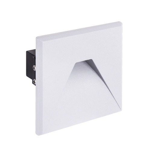 Corridor lighting, Recessed wall light KURS LED D 1.6W WHITE 4000K