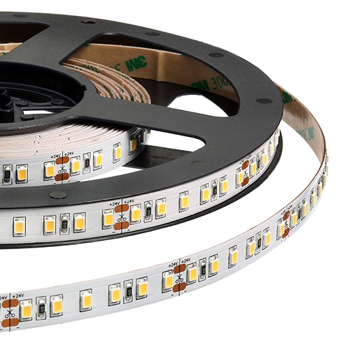 Standartinės LED juostos, LED Juosta QL19 19.2W/m 24V 120LED 3000K CRI>90 1600lm IP20