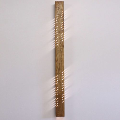 Mediniai šviestuvai, Sieninis medinis šviestuvas MILKYWAY WL 165cm
