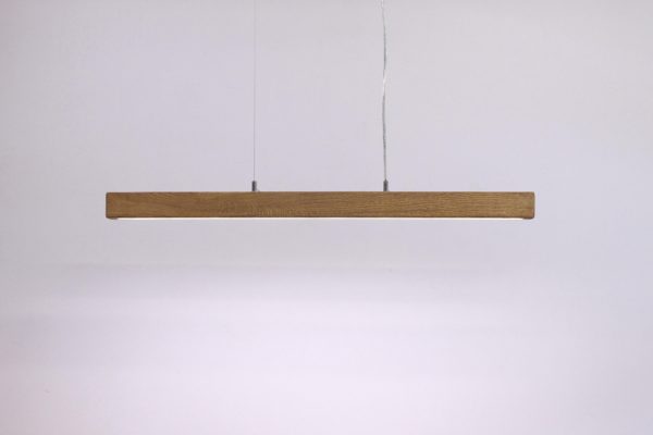Pakabinami šviestuvai, Pakabinamas medinis šviestuvas ULTRA SLIM 100cm