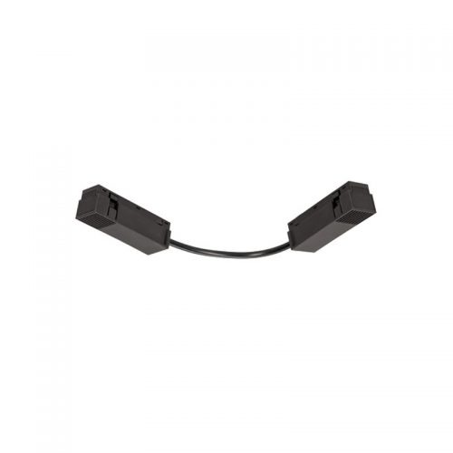 Magnetinės apšvietimo sistemos, INSIGHT FEED CONNECTOR bėgelio sujungimas 12,5 cm, juodas