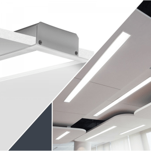 Recessed LED profiles