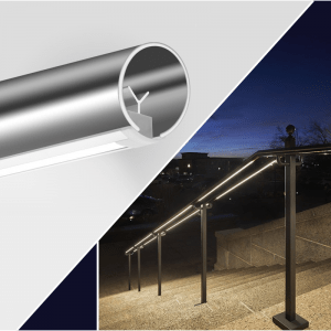 Led profiles for handrails