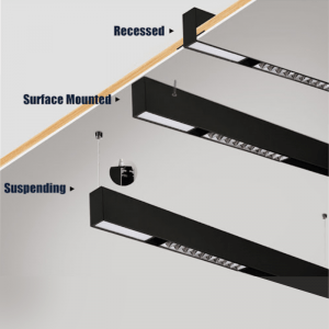 Profiliai magnetinėms sistemoms 24/48VDC