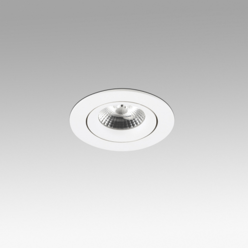 Vonios kambario apšvietimas, Įleidžiamas šviestuvas NAIS White orientable recessed 7W 2700K 625lm 02111001