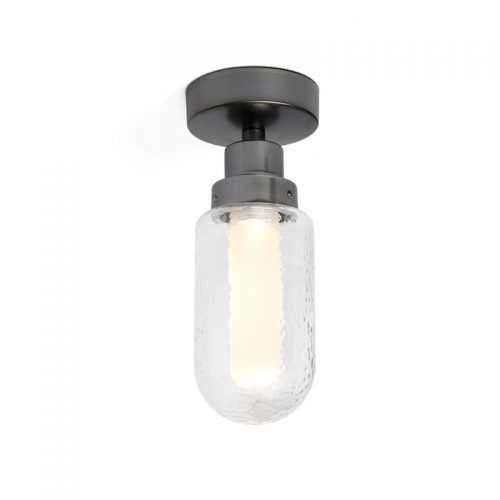 Paviršiniai lubų šviestuvai, BRUME LED Antracito spalvos paviršinis šviestuvas LED 3W IP44 40077