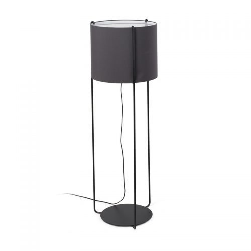 Faro Barcelona, DRUM Black/grey toršeras E27 24023-34