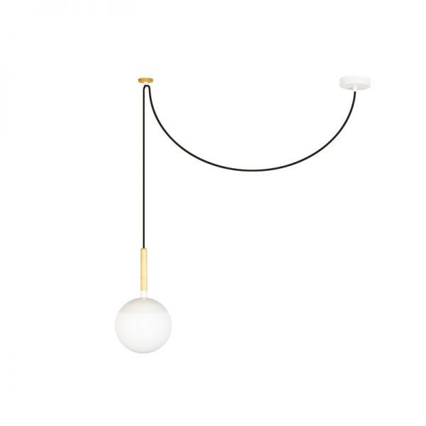 Faro Barcelona, MINE SPACE White suspension PC 1L E27 28209