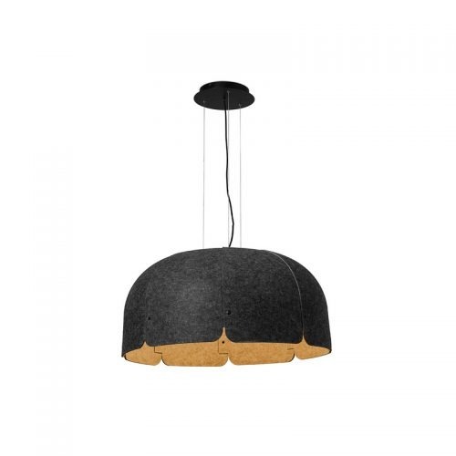 Pakabinami šviestuvai, MUTE Brown and dark grey pakabinamas šviestuvas 4000K LED 24W 20104