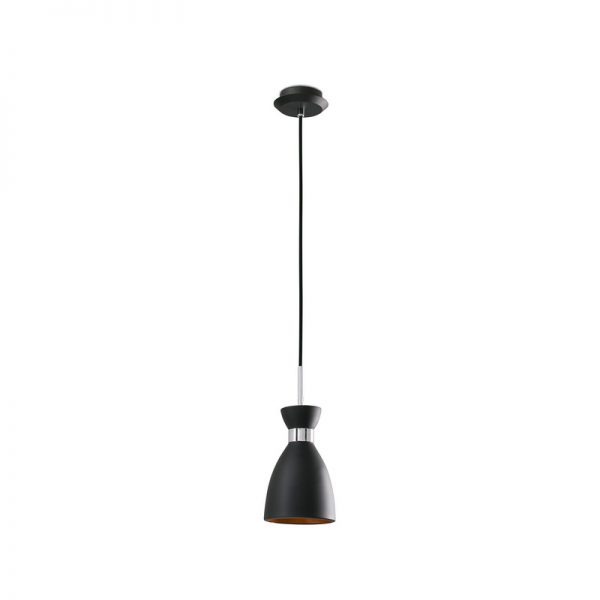 Pakabinami šviestuvai, RETRO Black and copper pakabinamas šviestuvas GU10 20050