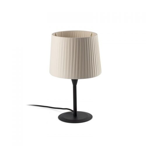 Faro Barcelona, SAMBA Black/ribbon beige mini stalinė lempa xE27 64317-35