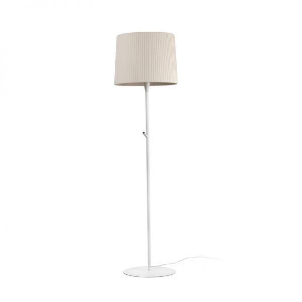 Faro Barcelona, SAMBA White/ribbon beige stalinė lempa E27 64312-41