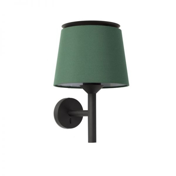 Faro Barcelona, SAVOY Black/green sieninis šviestuvas xE27 20301-94