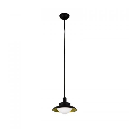 Faro Barcelona, SIDE LED Black and gold pendant lamp G9 62138