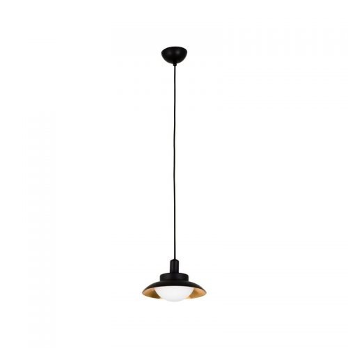 Pakabinami šviestuvai, SIDE LED Black/copper pendant lamp G9 62139